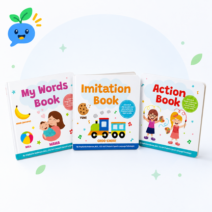 SaySprout™ First Words Learning Bundle 3 Interactive Books