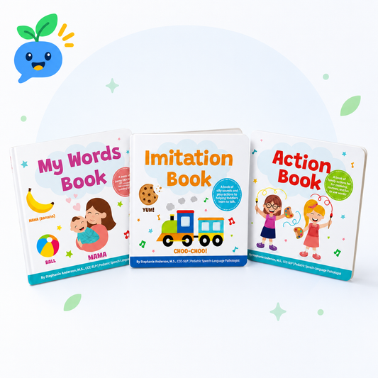 SaySprout™ First Words Learning Bundle 3 Interactive Books